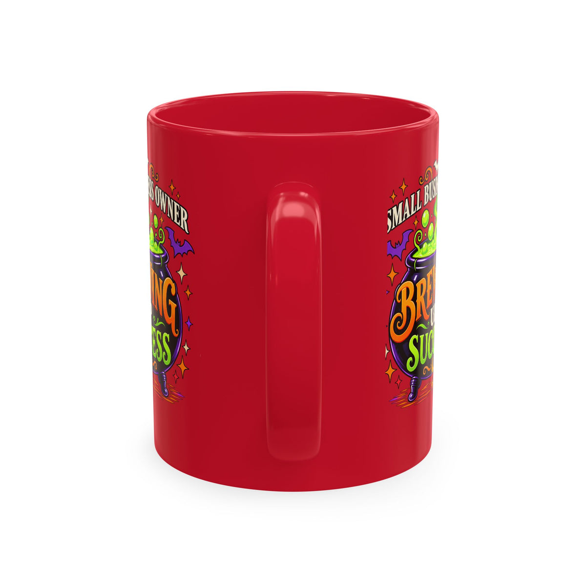 Brewing Up Success Mug | Small Business Owner Halloween Ceramic Coffee Cup
