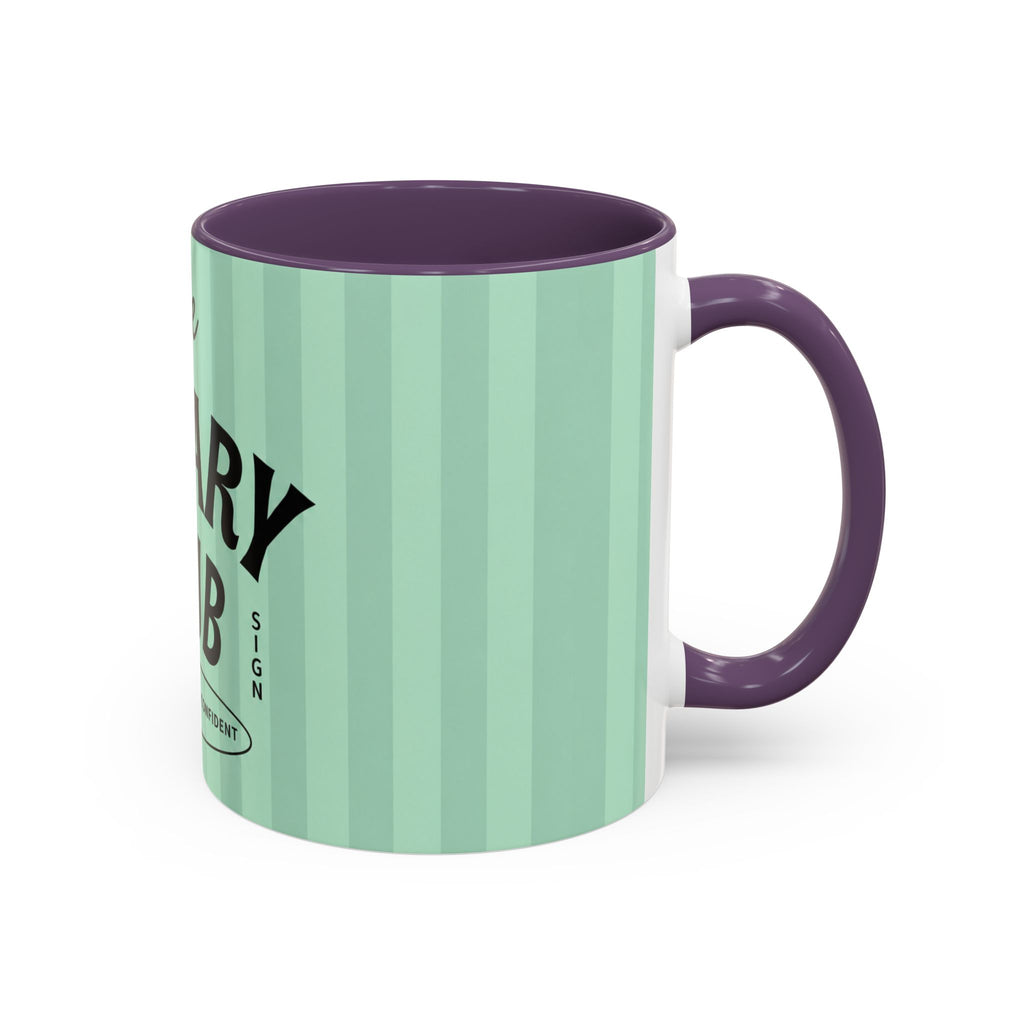 The Notary Club Accent Coffee Mug — Commissioned & Confident Notary Public Gift