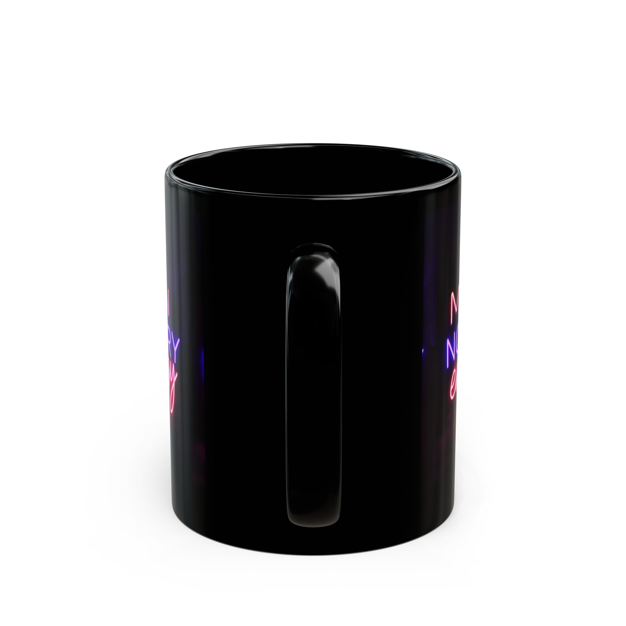 Main Notary Energy Neon Coffee Mug 💜💖☕