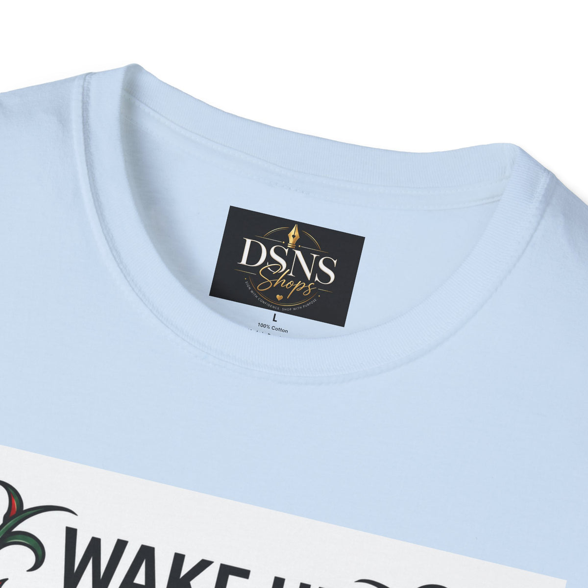 Wake Up Beauty, It’s Time to Beast Tee — Rose & Thorn Graphic Shirt