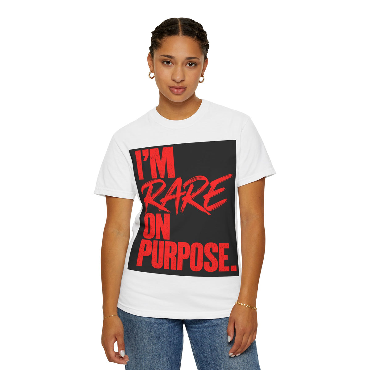 ❤️ I'm Rare on Purpose Heavyweight Graphic Tee
