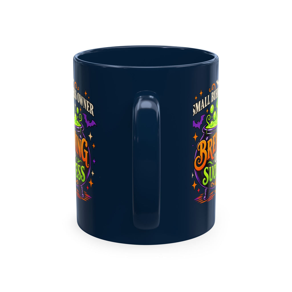 Brewing Up Success Mug | Small Business Owner Halloween Ceramic Coffee Cup