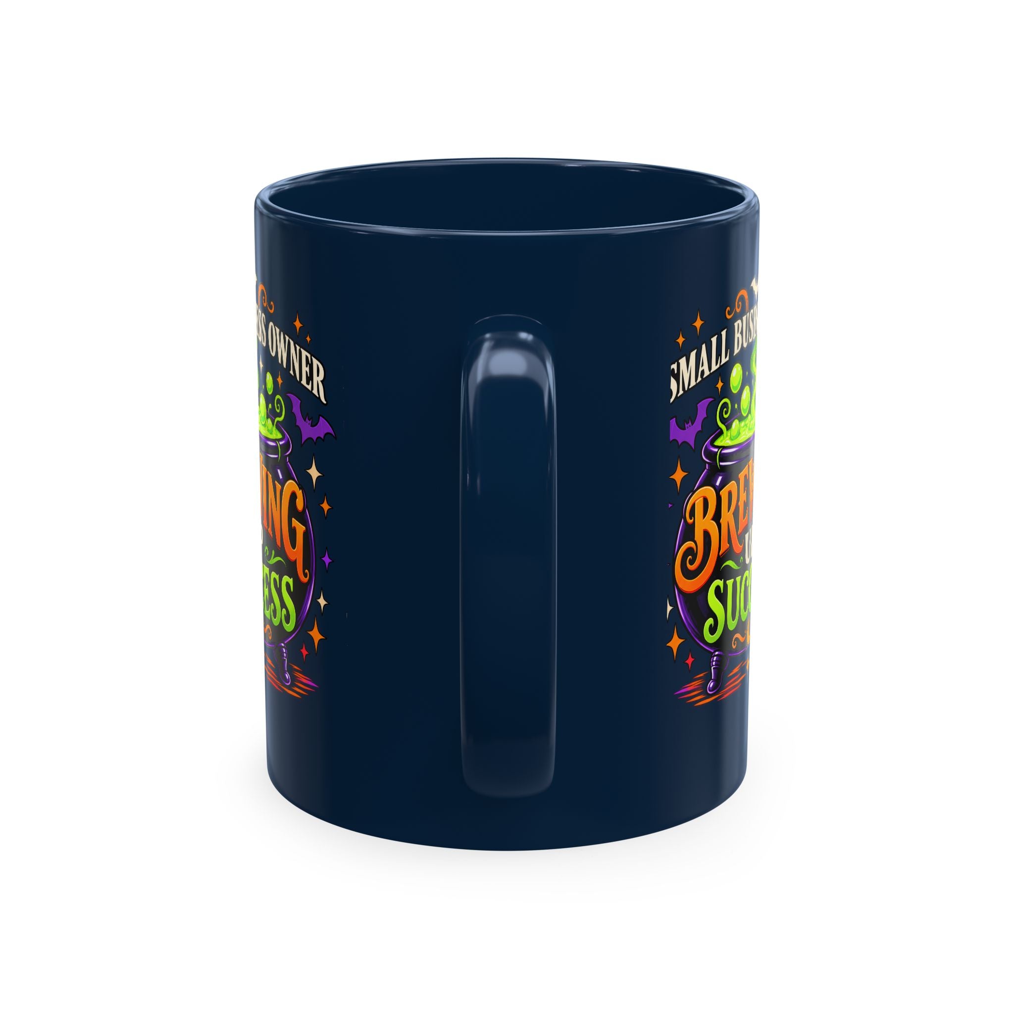 Brewing Up Success Mug | Small Business Owner Halloween Ceramic Coffee Cup