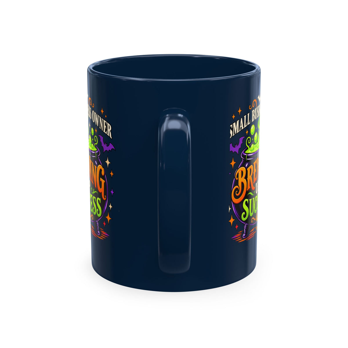 Brewing Up Success Mug | Small Business Owner Halloween Ceramic Coffee Cup