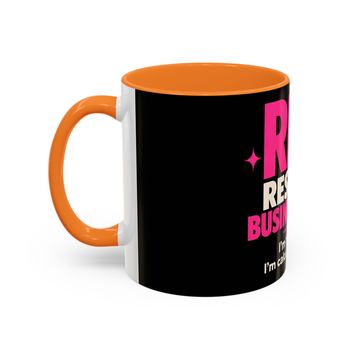 RBF Mug — "Resting Business Face: I'm not mad. I'm calculating profit."