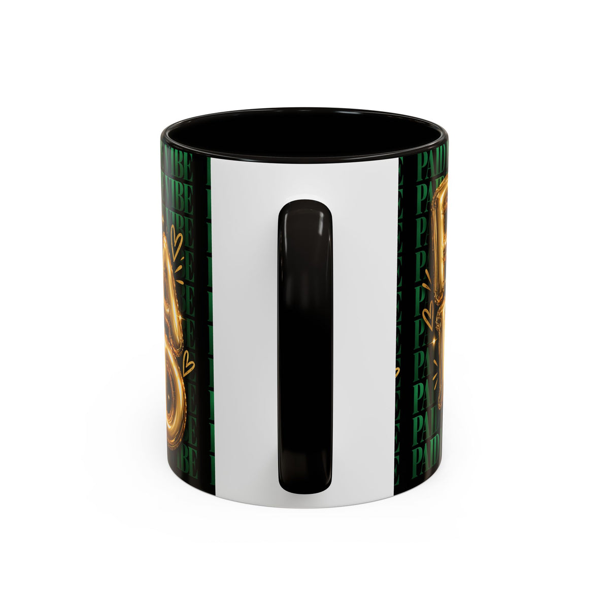 Paid Is the Vibe Mug — Gold Balloon Entrepreneur Accent Coffee Cup