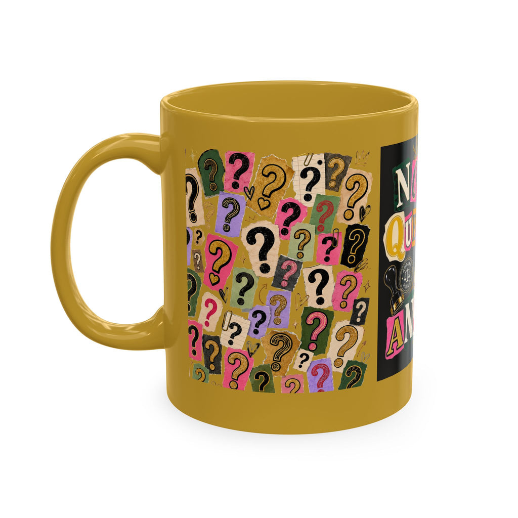 Notary Questions? I’ve Got Answers Ceramic Mug — Colorful Notary Public Coffee Cup