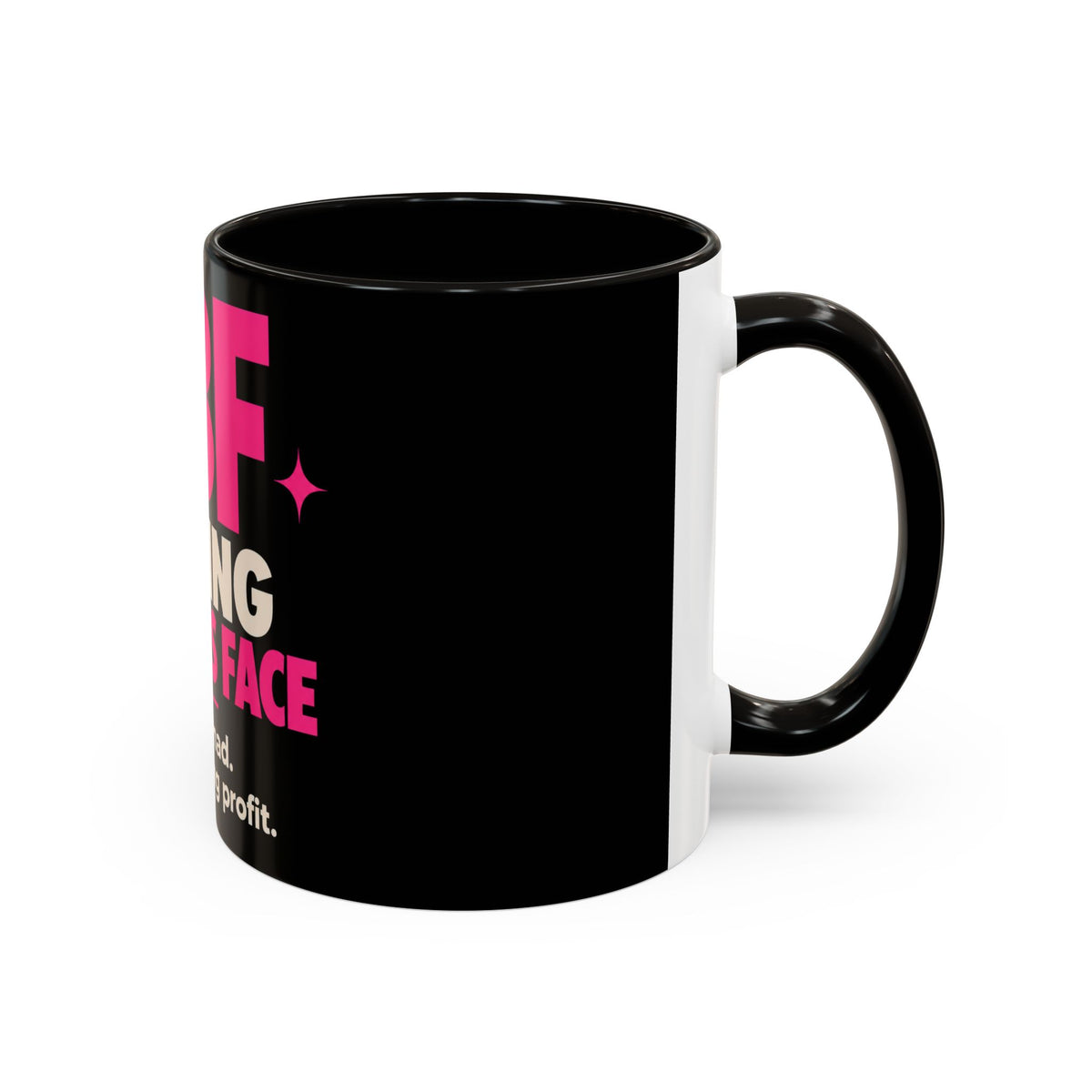 RBF Mug — "Resting Business Face: I'm not mad. I'm calculating profit."