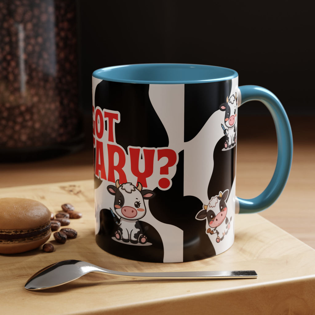 Got Notary? Cow Print Accent Coffee Mug | Funny Notary Public Gift | 11oz & 15oz