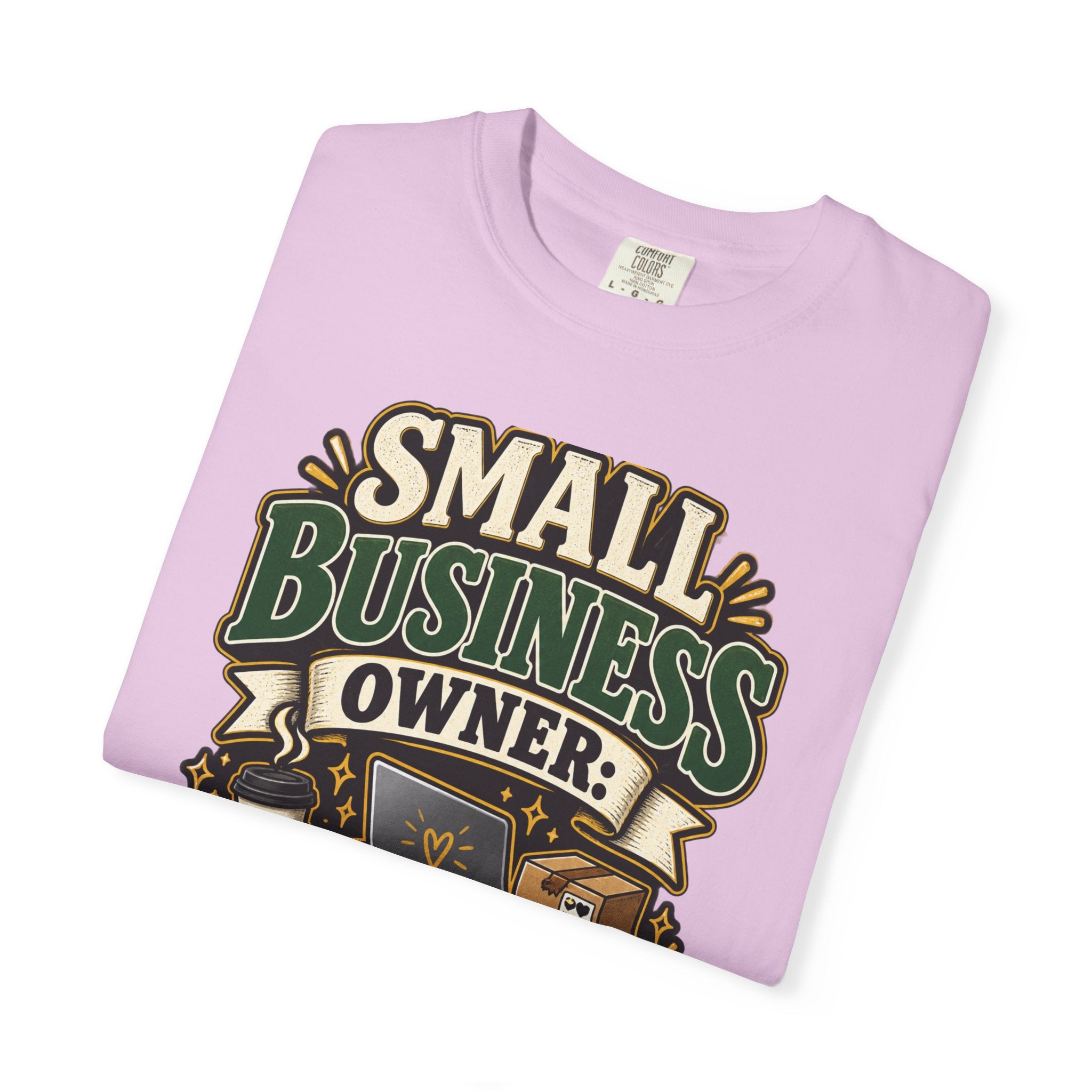 Small Business Owner Funny T-Shirt — “Because One Job Wasn’t Stressful Enough” Graphic Tee