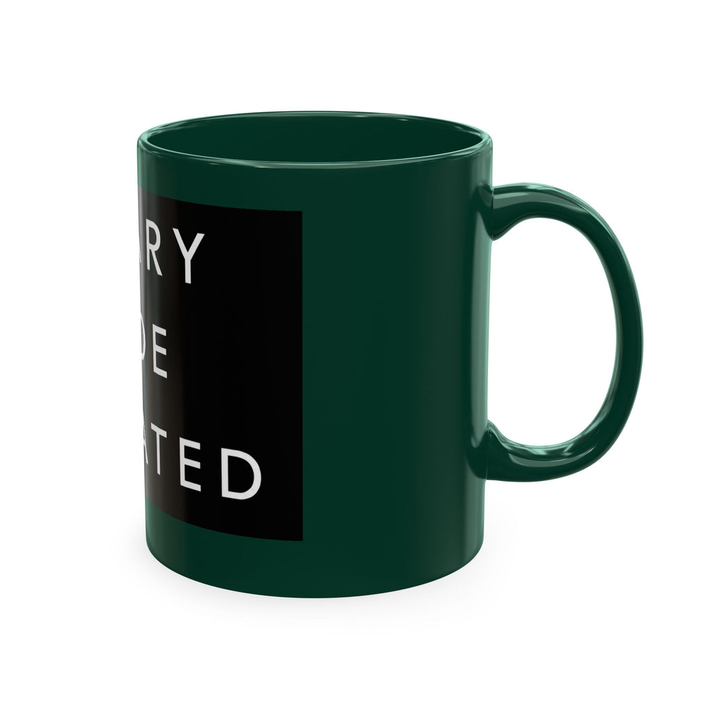 Notary Mode Activated Ceramic Mug — Funny Notary Gift, Office Coffee Cup