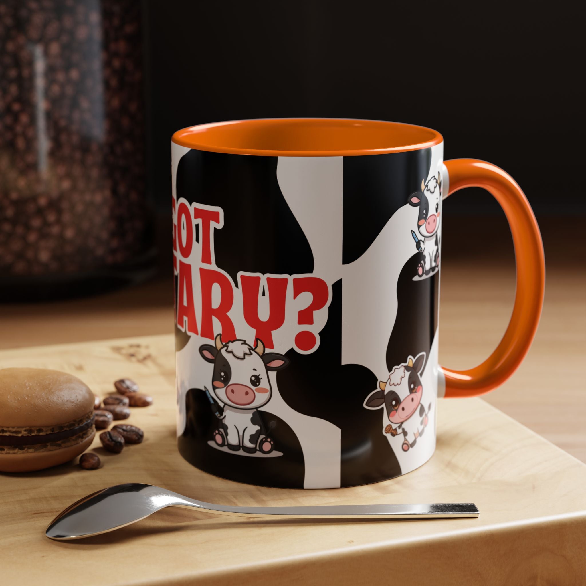 Got Notary? Cow Print Accent Coffee Mug | Funny Notary Public Gift | 11oz & 15oz