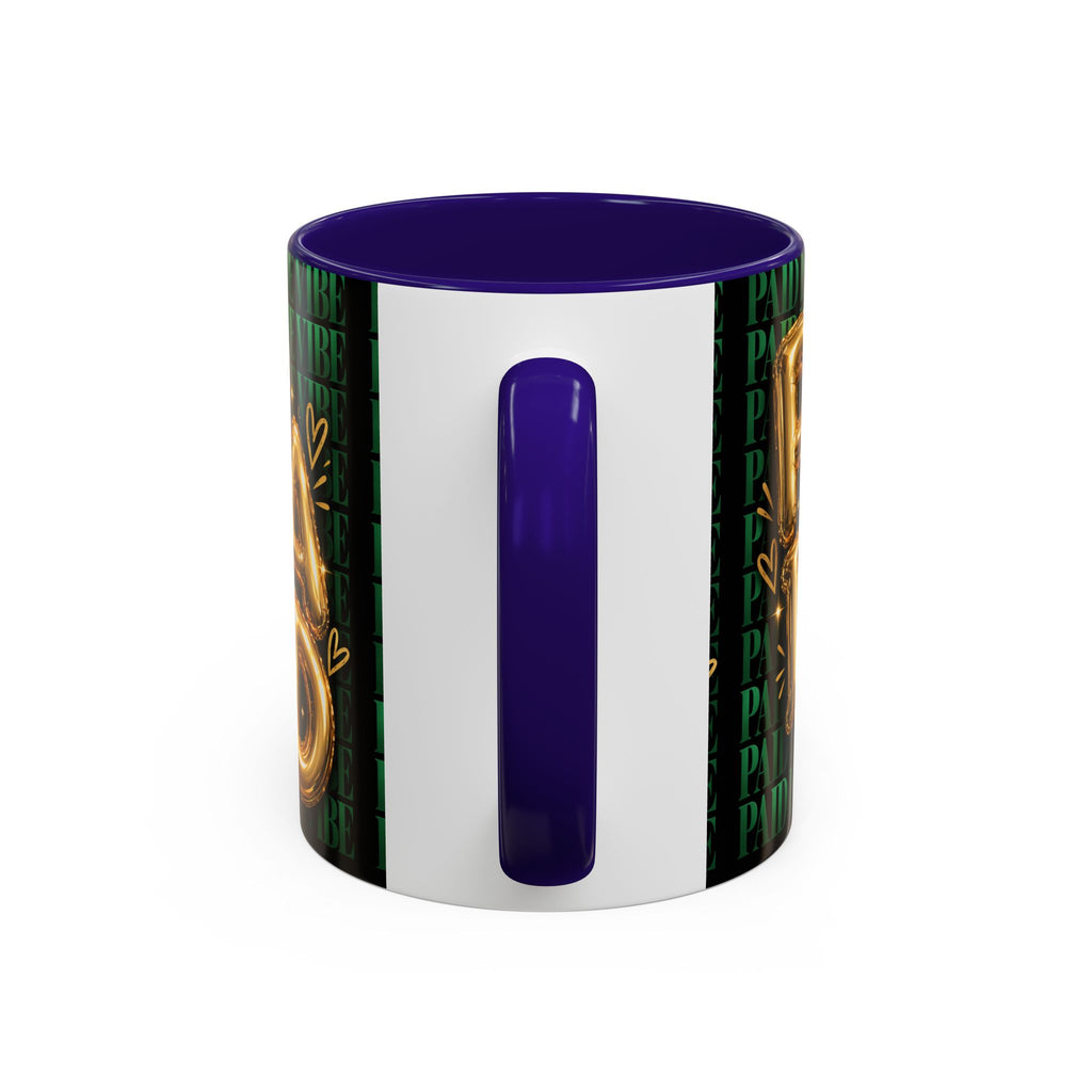 Paid Is the Vibe Mug — Gold Balloon Entrepreneur Accent Coffee Cup