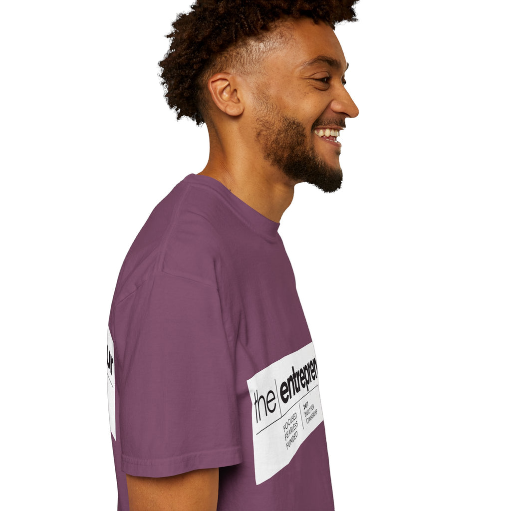 The Entrepreneur Garment-Dyed T-Shirt — Focused, Fearless, Funded Business Owner Tee