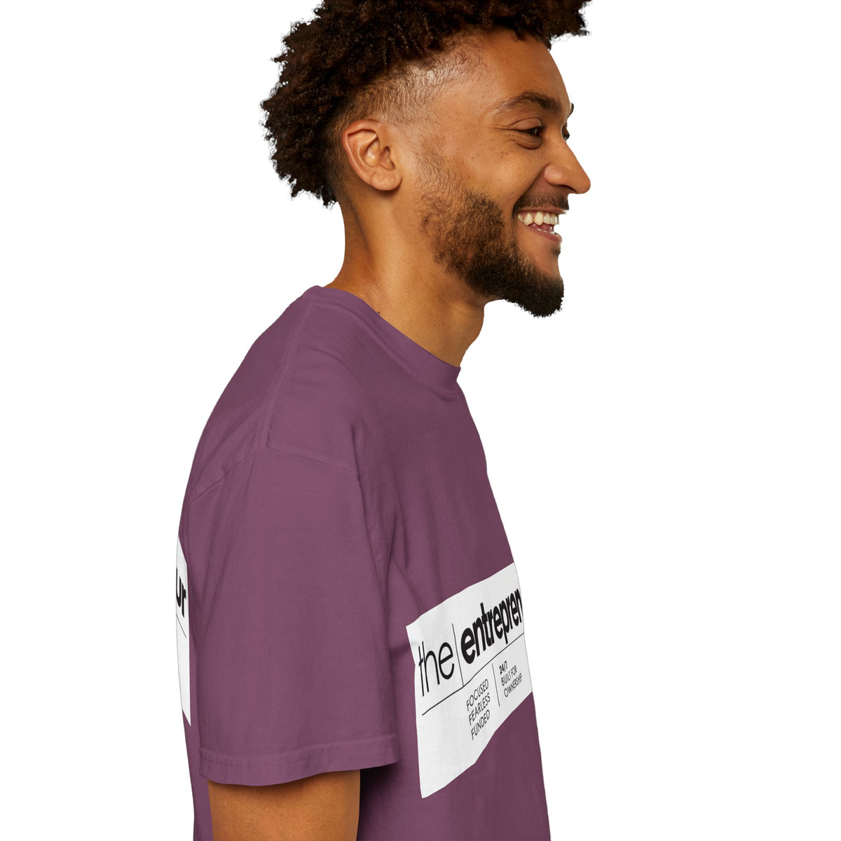 The Entrepreneur Garment-Dyed T-Shirt — Focused, Fearless, Funded Business Owner Tee