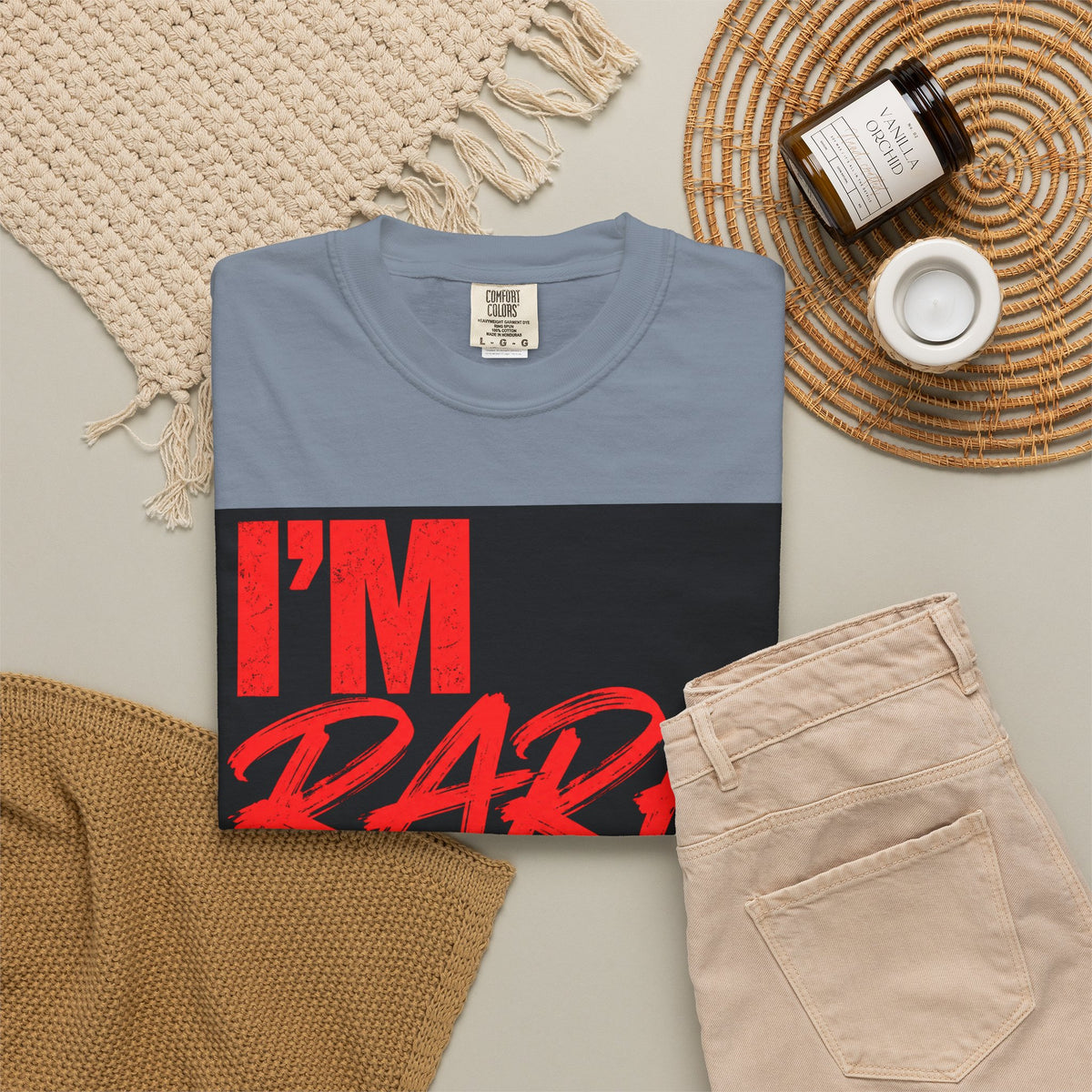 ❤️ I'm Rare on Purpose Heavyweight Graphic Tee