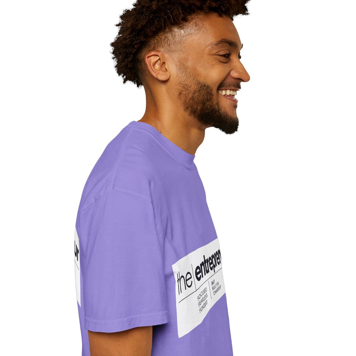 The Entrepreneur Garment-Dyed T-Shirt — Focused, Fearless, Funded Business Owner Tee