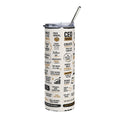 CEO Mode Motivational 20oz Stainless Steel Tumbler | Small Business Owner Gift | Entrepreneur Coffee Travel Cup