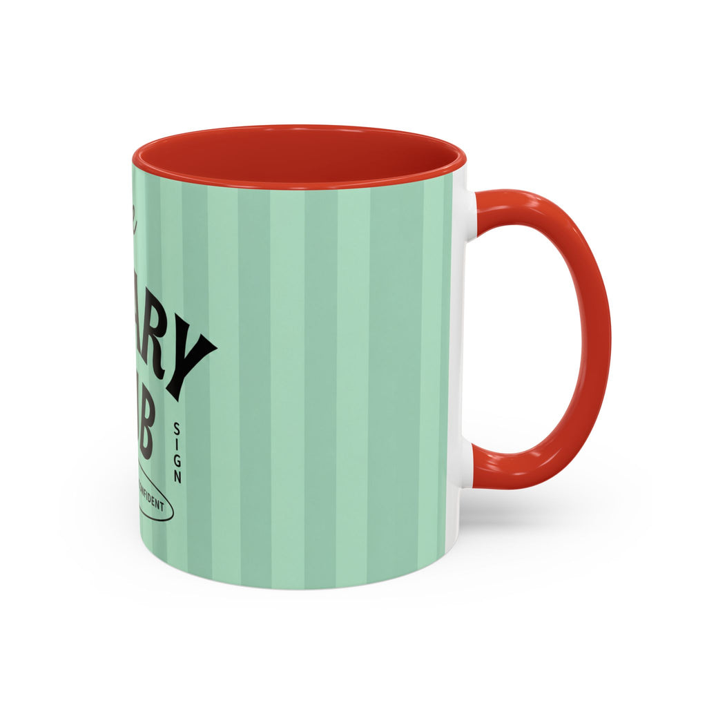 The Notary Club Accent Coffee Mug — Commissioned & Confident Notary Public Gift