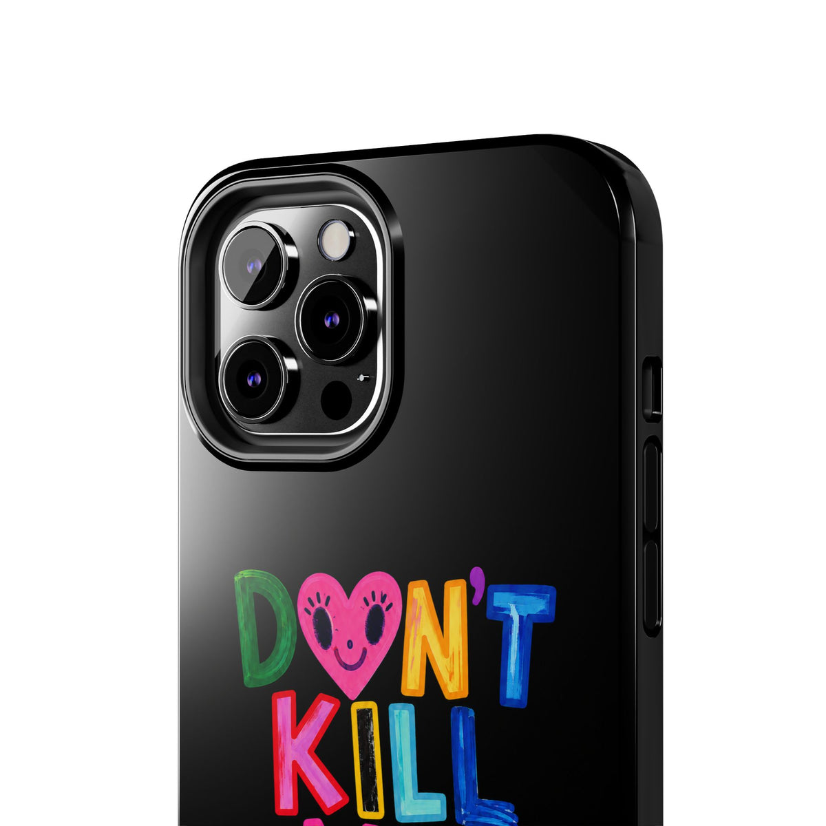 Tough Phone Case — “Don’t Kill My Booked & Busy Vibe” Colorful Protective Cover