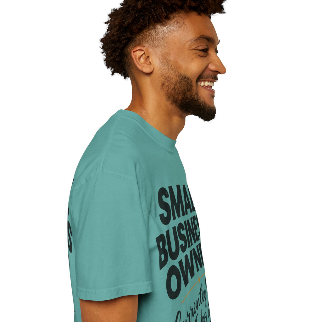 Small Business Owner T-Shirt | “Currently Doing 12 Jobs at Once” Funny Entrepreneur Tee