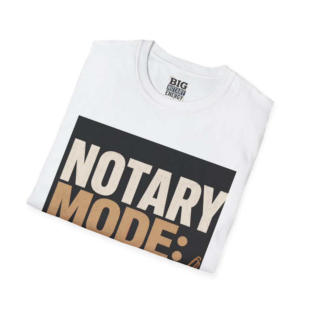 🔥 Notary Mode: Active — “I Secure Signatures” Notary Tee