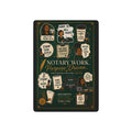 Notary Work. Purpose Driven. Playing Cards | Notary Public Poker Deck | Gift for Mobile Notaries