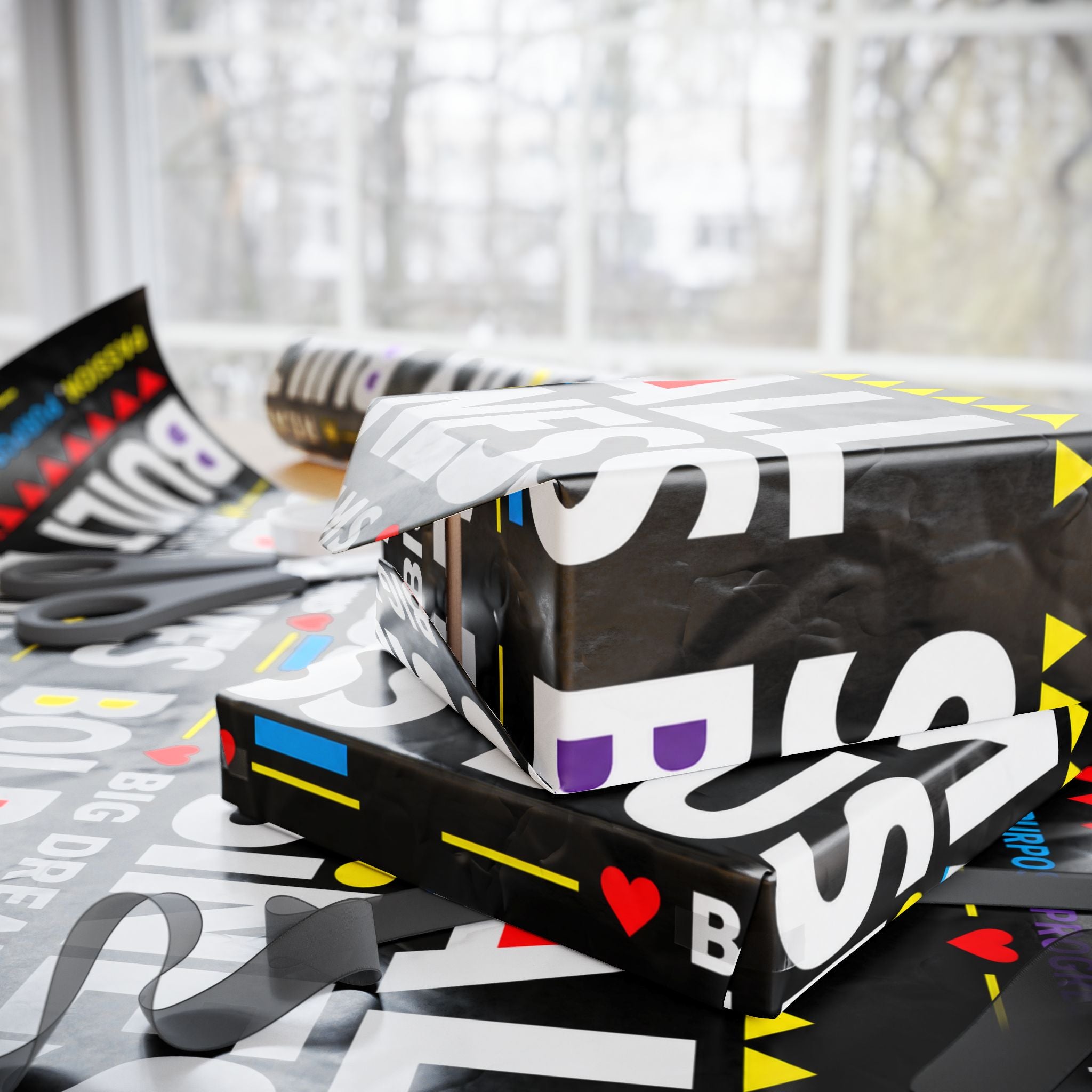 Small Business. Big Dreams. Bold Moves. Wrapping Paper – Entrepreneur Gift Wrap🎁✨