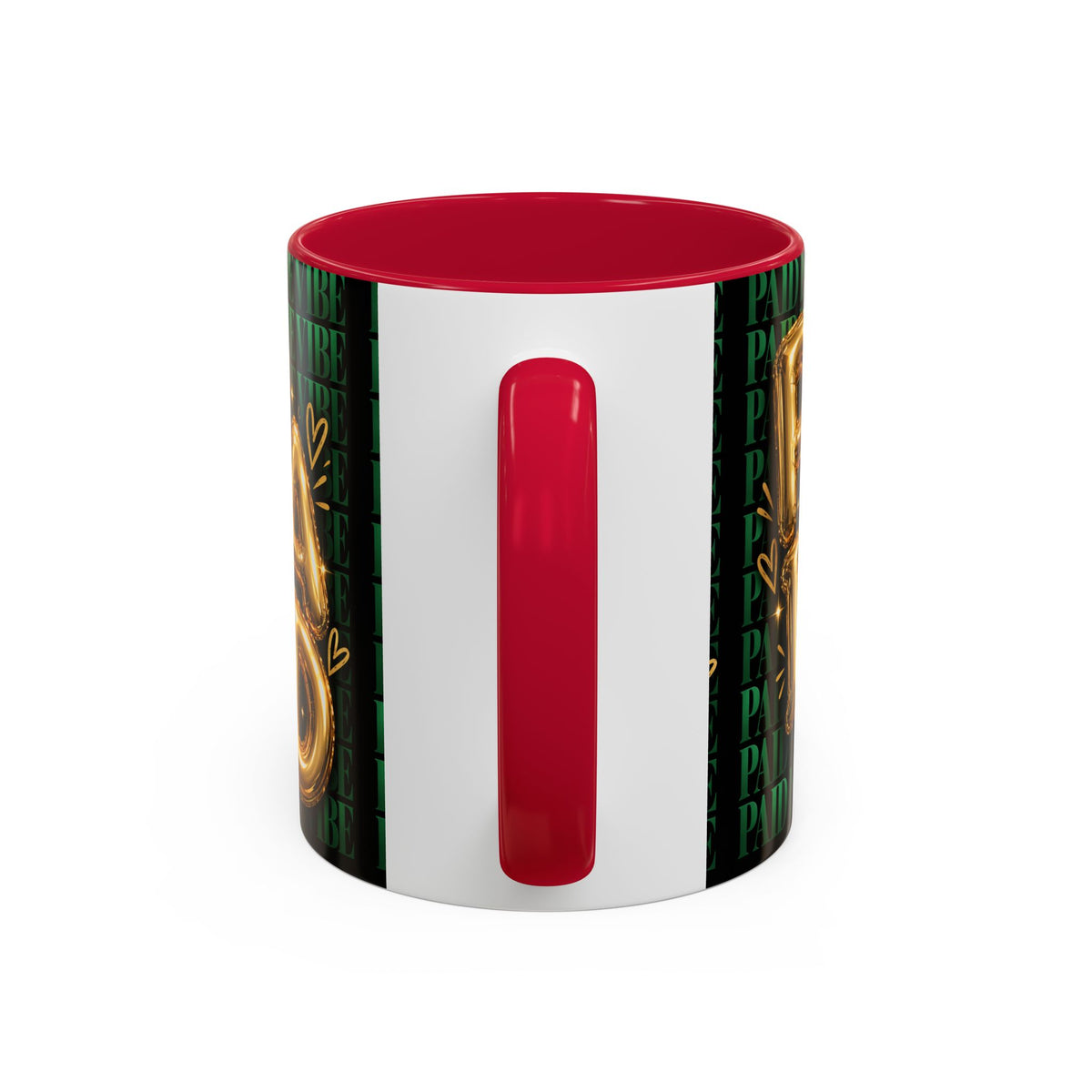 Paid Is the Vibe Mug — Gold Balloon Entrepreneur Accent Coffee Cup