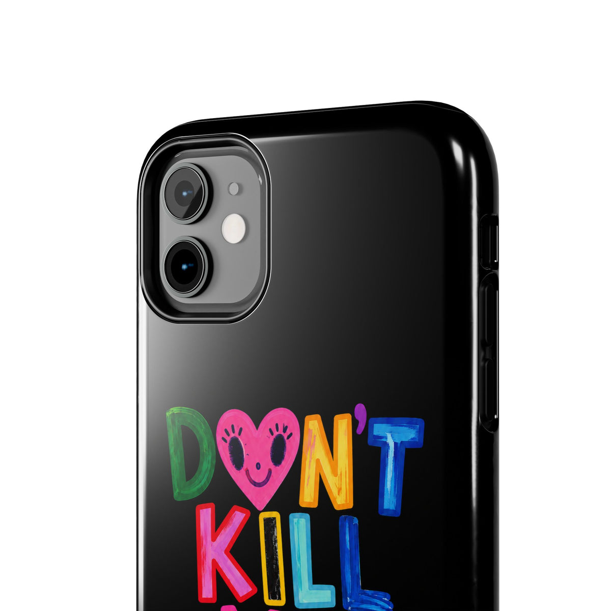 Tough Phone Case — “Don’t Kill My Booked & Busy Vibe” Colorful Protective Cover