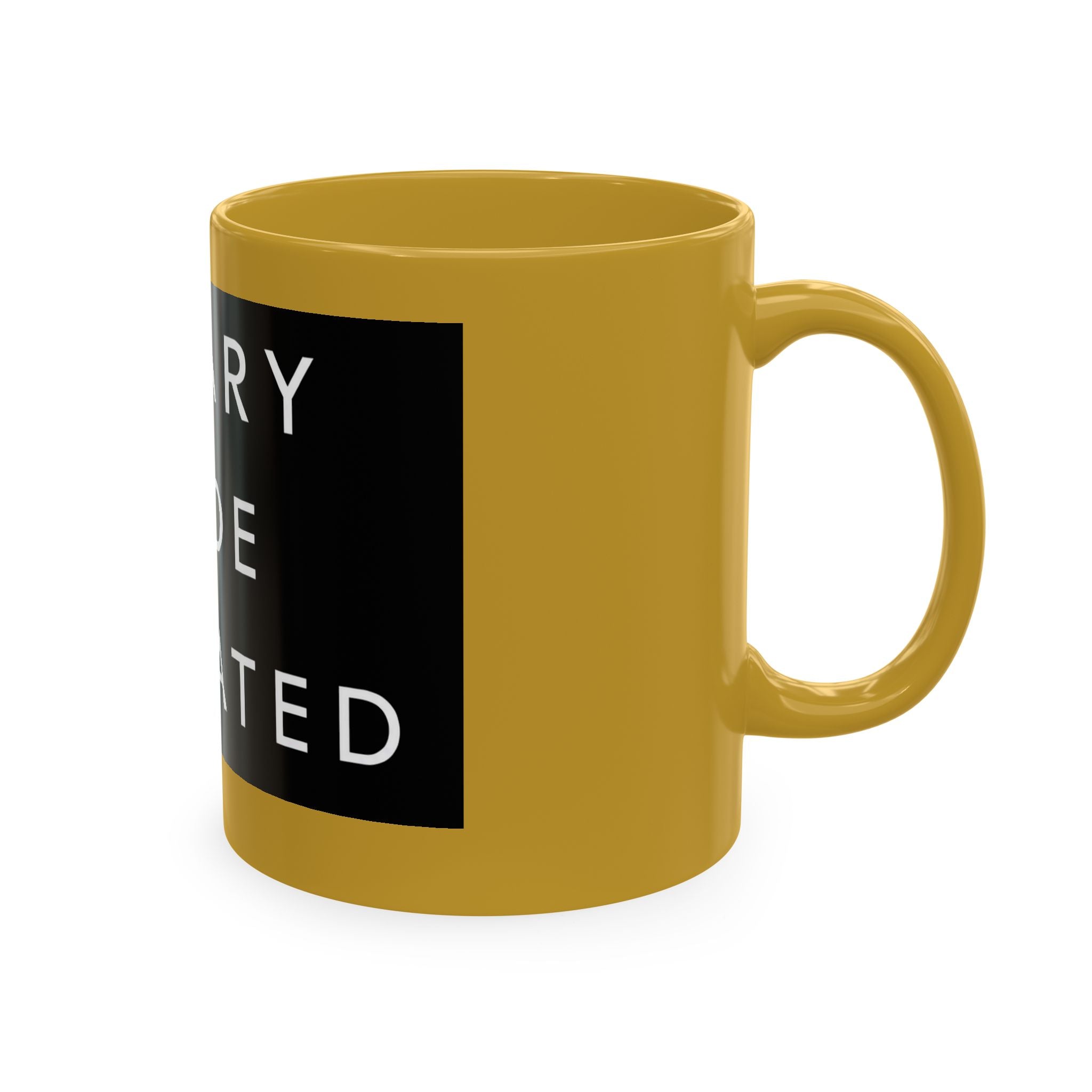 Notary Mode Activated Ceramic Mug — Funny Notary Gift, Office Coffee Cup