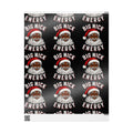 Big Nick Energy Black Santa Wrapping Paper