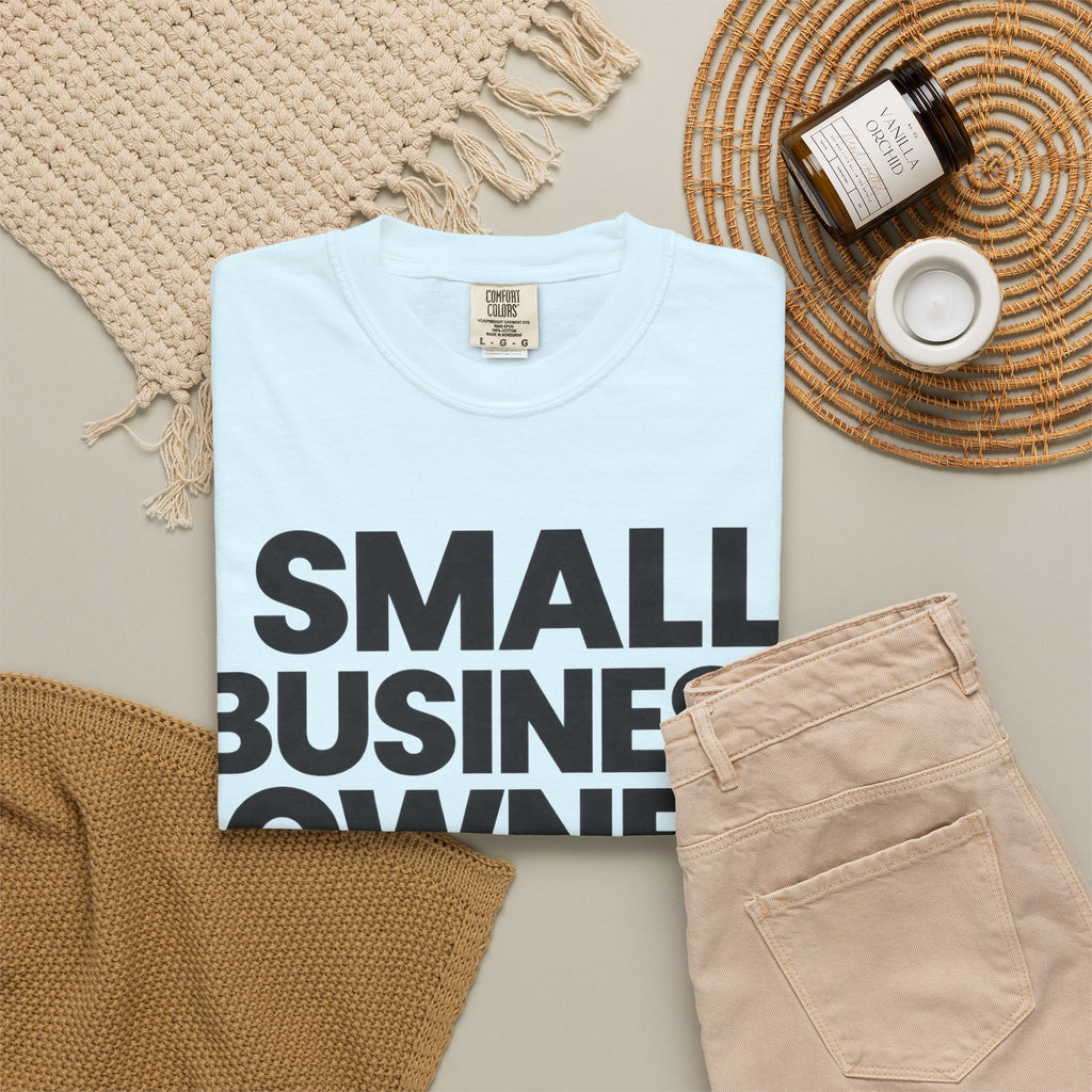 Small Business Owner T-Shirt | “Currently Doing 12 Jobs at Once” Funny Entrepreneur Tee