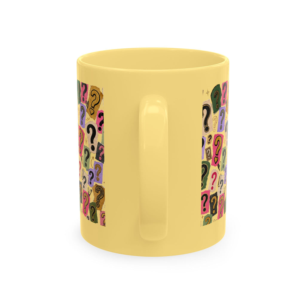 Notary Questions? I’ve Got Answers Ceramic Mug — Colorful Notary Public Coffee Cup