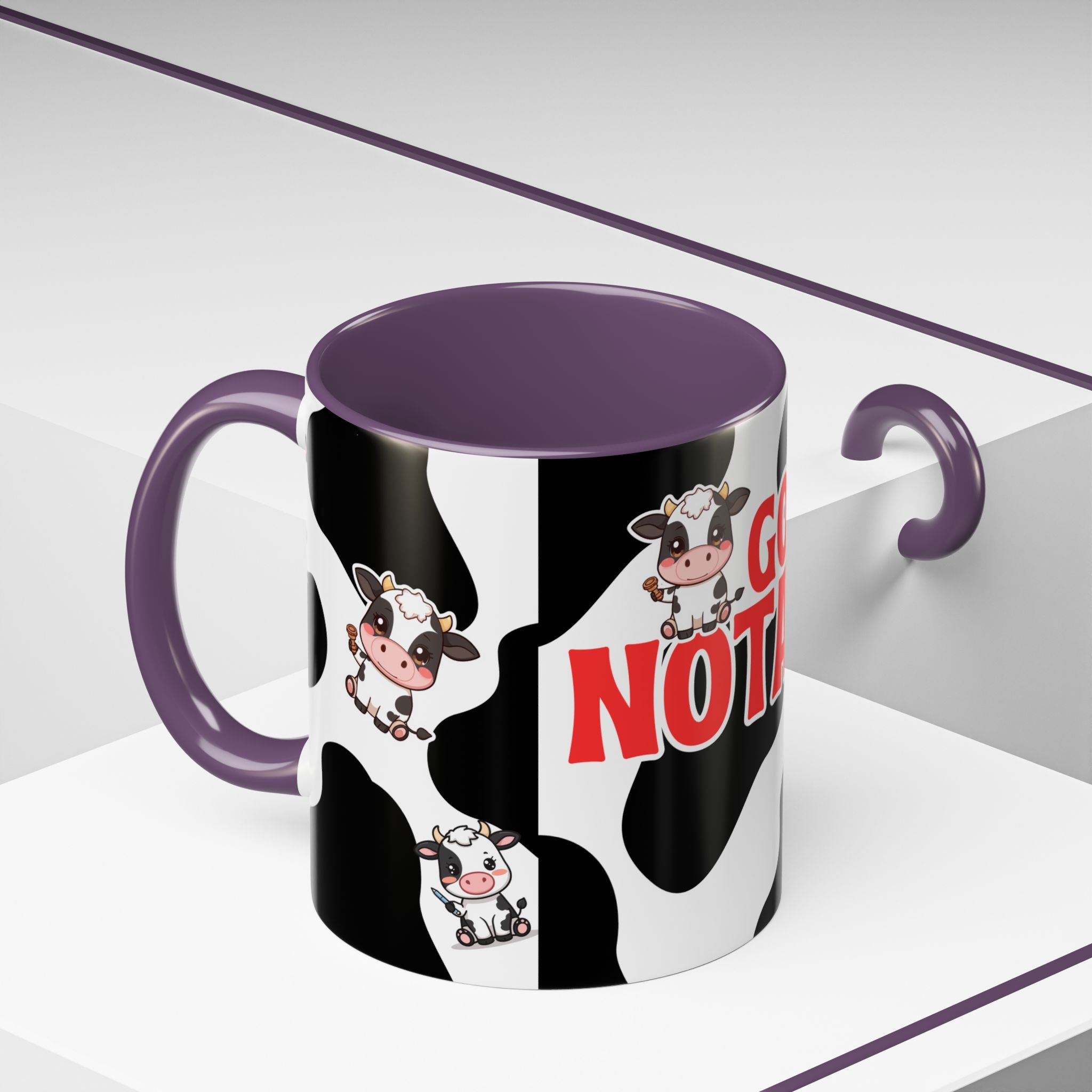 Got Notary? Cow Print Accent Coffee Mug | Funny Notary Public Gift | 11oz & 15oz