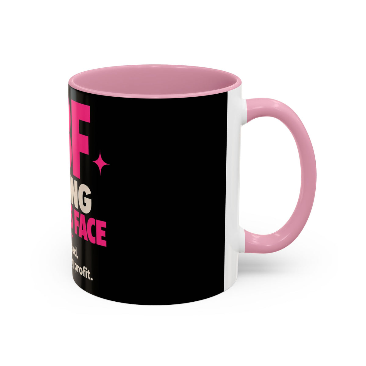RBF Mug — "Resting Business Face: I'm not mad. I'm calculating profit."
