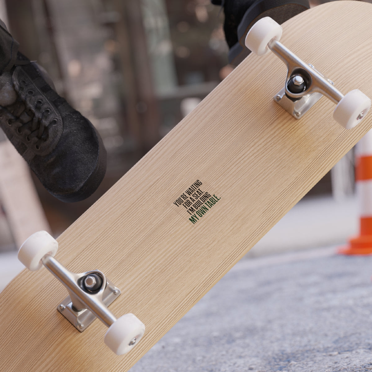 Building My Own Table Sticker — Transparent Outdoor Vinyl Decal