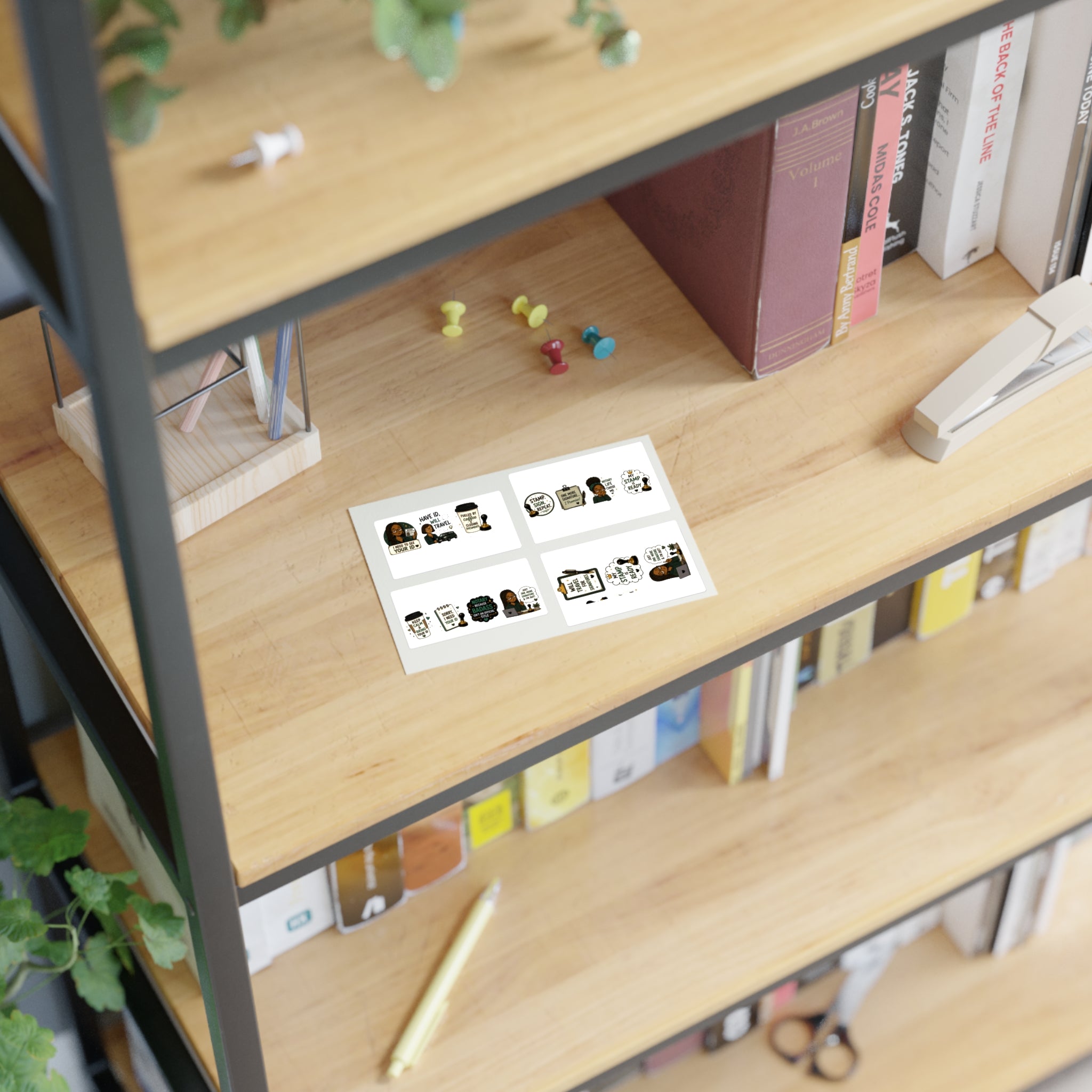 I Need to See Your ID Vinyl Sticker | Funny Notary Sticker | Notary Public Laptop Sticker | Business Owner Gift:  Sticker Sheets ✍🏽🤎