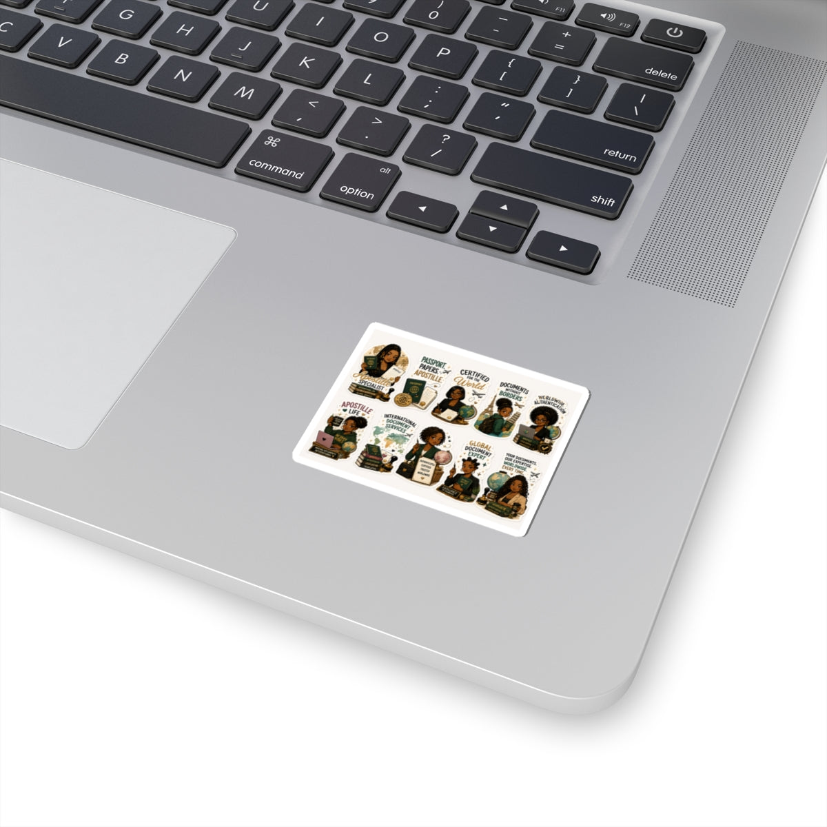 Apostille Specialist Vinyl Sticker | Apostille Services Sticker | International Documents Decal | Notary Public Laptop Sticker | Passport Sticker