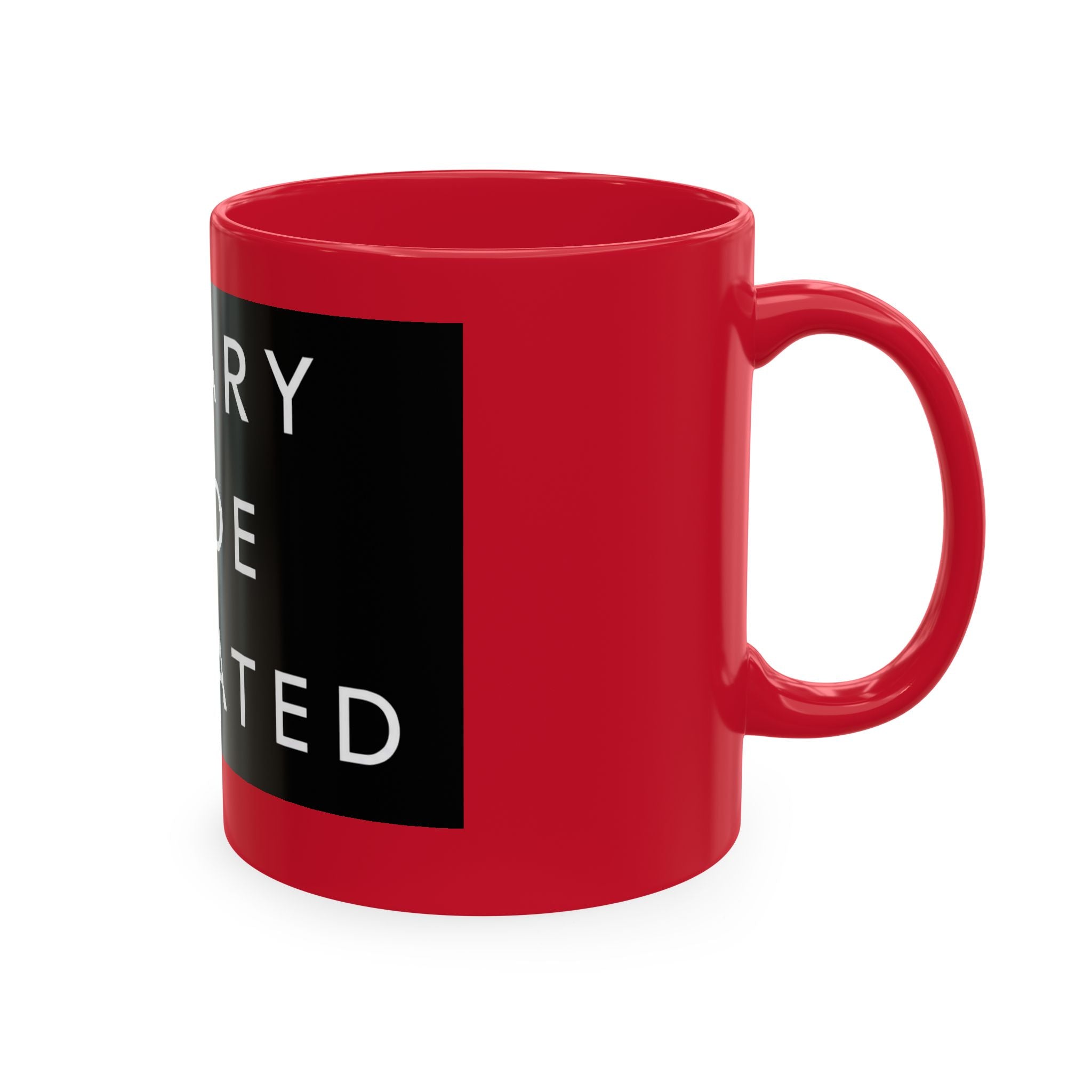 Notary Mode Activated Ceramic Mug — Funny Notary Gift, Office Coffee Cup