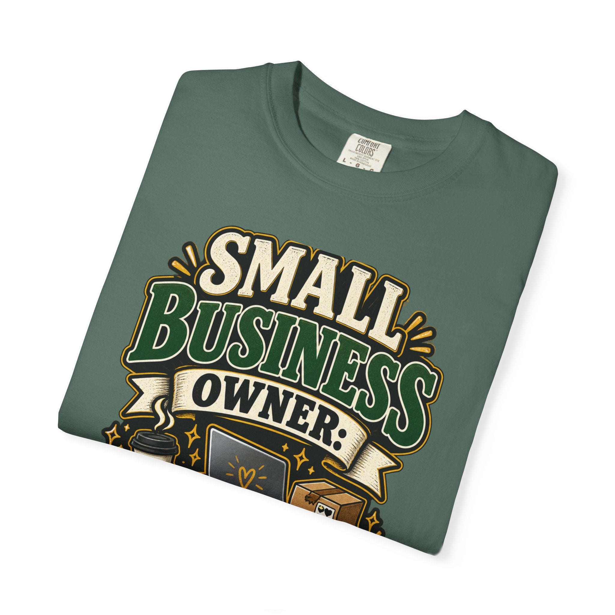 Small Business Owner Funny T-Shirt — “Because One Job Wasn’t Stressful Enough” Graphic Tee
