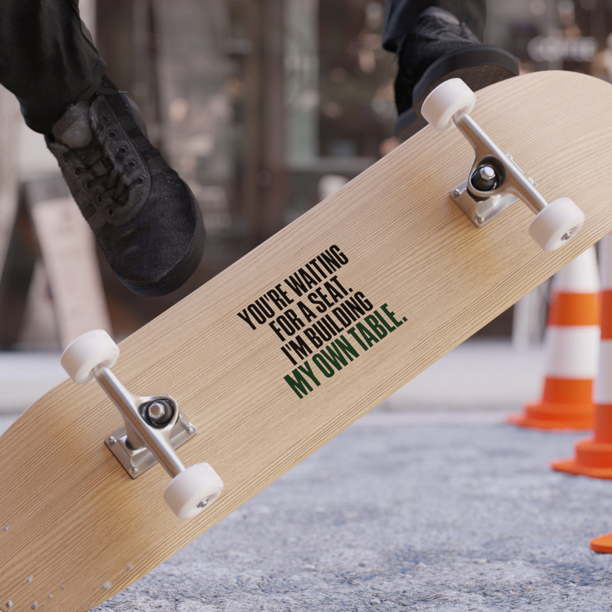 Building My Own Table Sticker — Transparent Outdoor Vinyl Decal