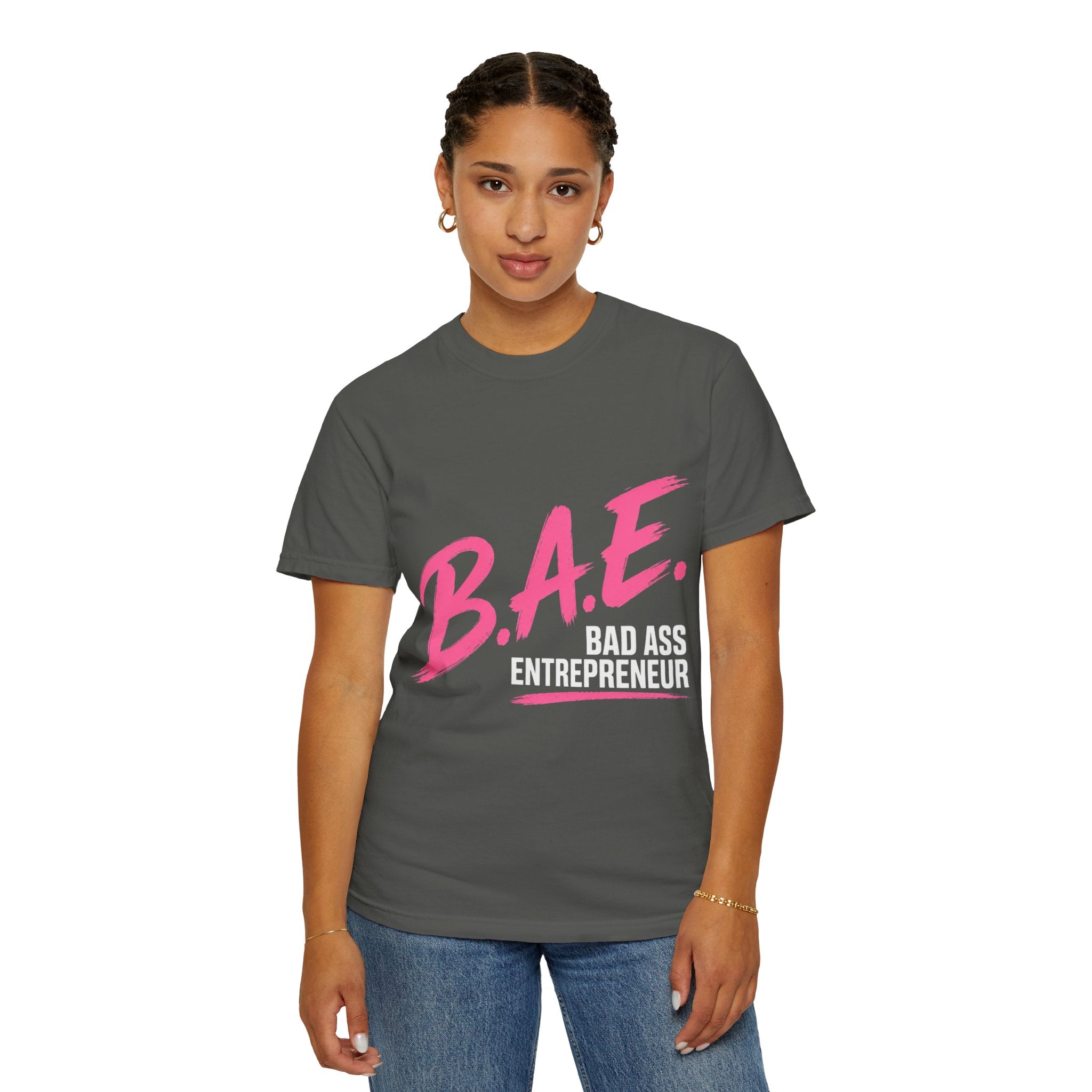 B.A.E. Bad Ass Entrepreneur Graphic Tee | Bold Business Owner Shirt