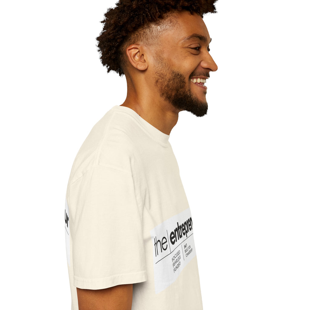 The Entrepreneur Garment-Dyed T-Shirt — Focused, Fearless, Funded Business Owner Tee