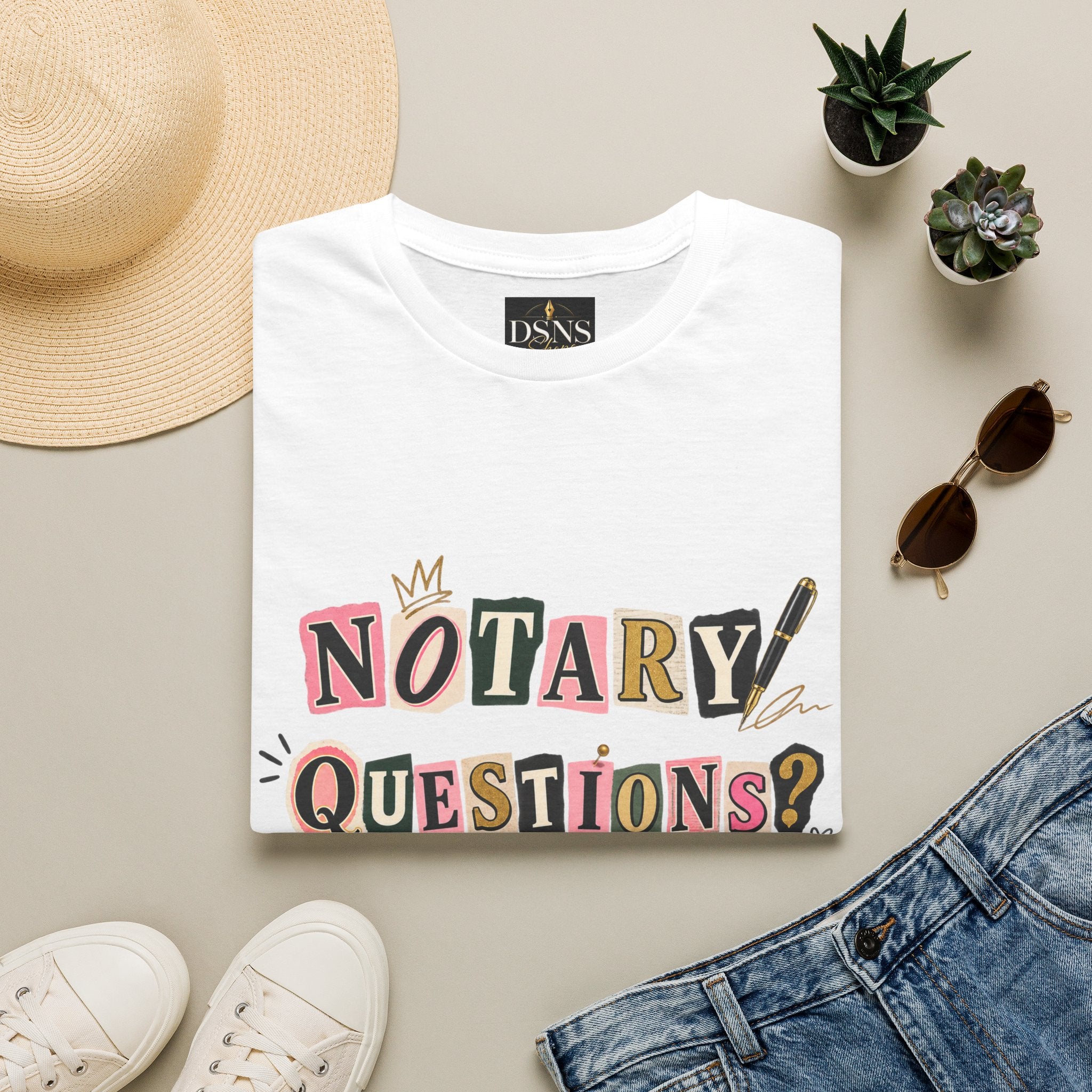 Notary Questions? I’ve Got Answers T-Shirt — Notary Public Graphic Tee