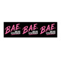 B.A.E. — Bad Ass Entrepreneur Matte Vinyl Bumper Sticker