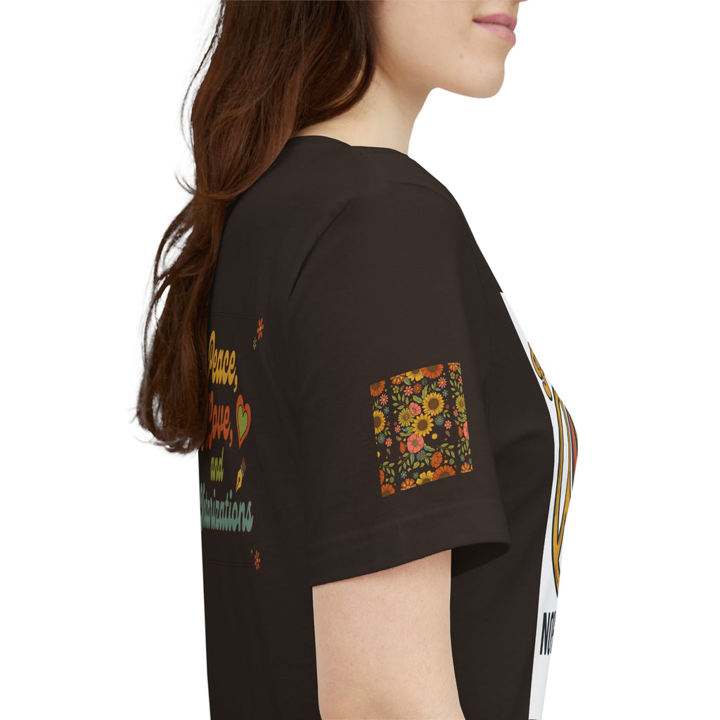 Peace, Love & Notarizations Unisex Jersey T-Shirt ☮️❤️🖋️