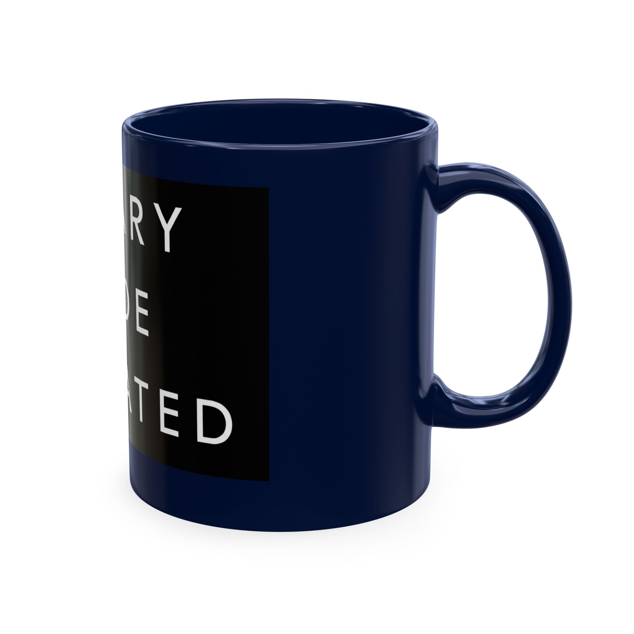 Notary Mode Activated Ceramic Mug — Funny Notary Gift, Office Coffee Cup