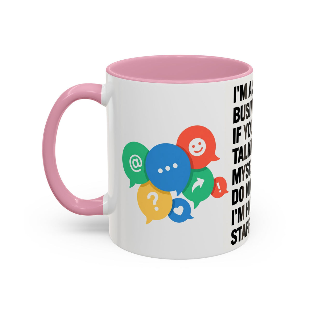 Small Business Owner Staff Meeting Mug — Funny Entrepreneur Coffee Cup