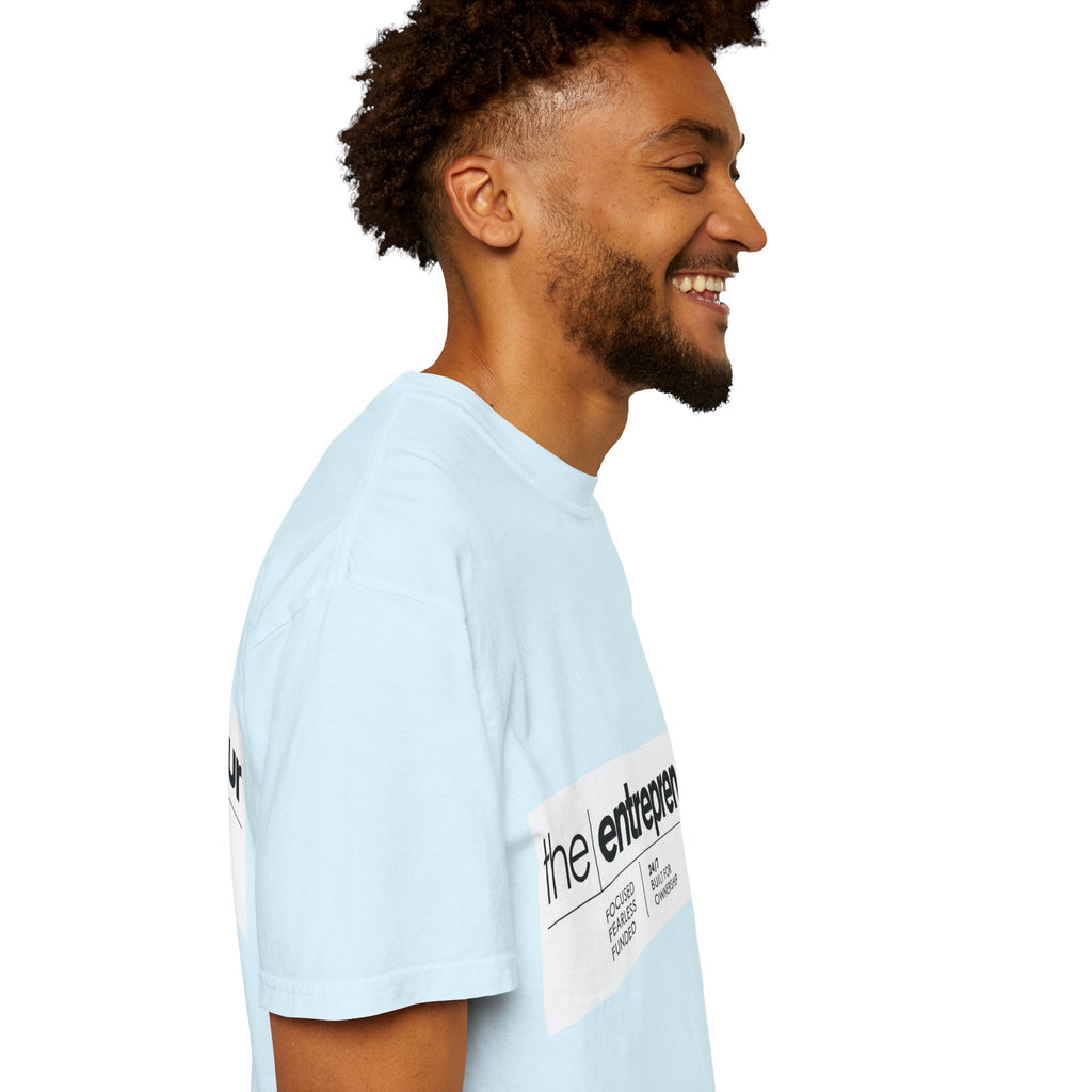 The Entrepreneur Garment-Dyed T-Shirt — Focused, Fearless, Funded Business Owner Tee